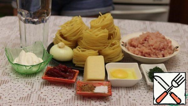 Prepare all the ingredients.