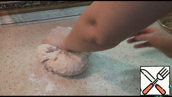 If necessary, add a little flour.