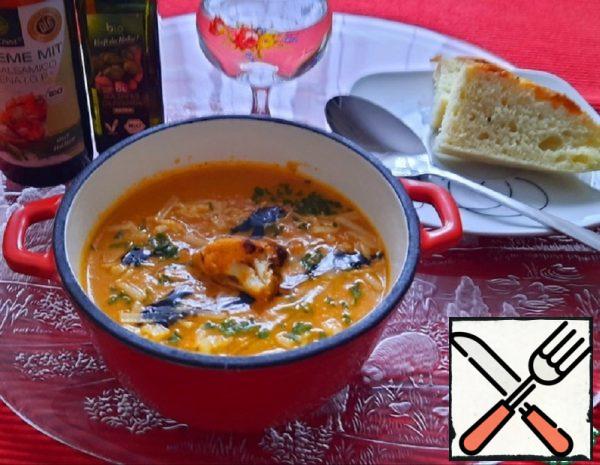 Colored Soup "Baked" Recipe