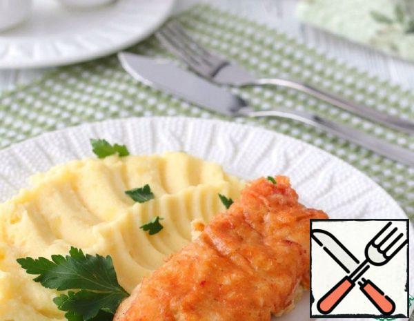 Cod in Egg-Cheese Breading Recipe