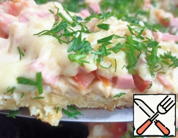"Pizza" of Pita Bread, cut into Strips Recipe