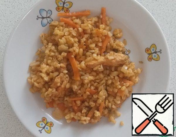 Bulgur with Chicken Recipe
