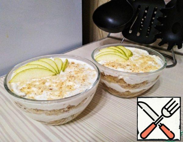 Pear Dessert with Ricotta and Nuts Recipe