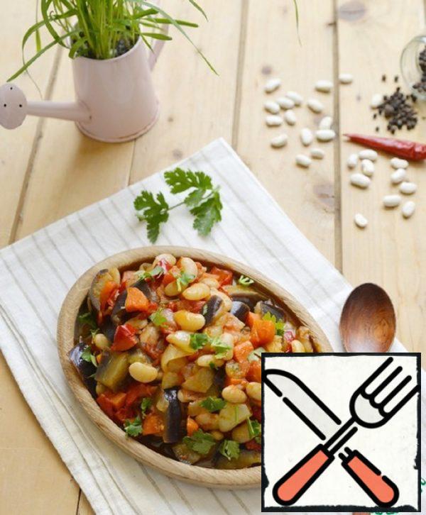 Beans with Vegetables in the Monastery Style Recipe