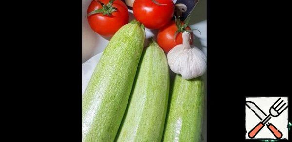 Prepare the ingredients.