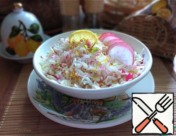 Warm Salad with Radish and Lemon Recipe