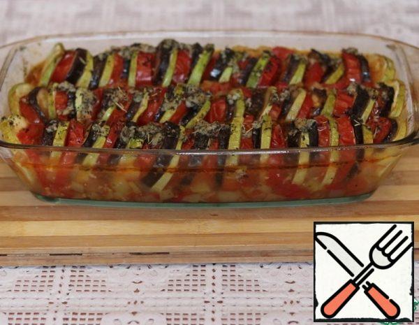 Eggplant, Zucchini and Tomato Ratatouille Recipe
