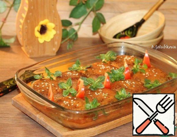 Bean Burgers with Vegetables and Mushrooms Recipe