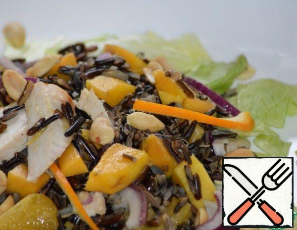 Wild Rice Salad with Chicken Breast Recipe
