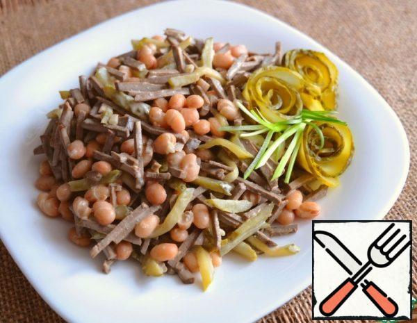 Salad with Beans and Liver Recipe
