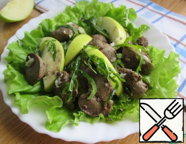 Warm Salad with Chicken Liver Recipe