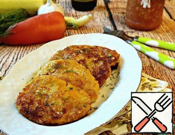 Vegetable Cutlets with Cheese Recipe