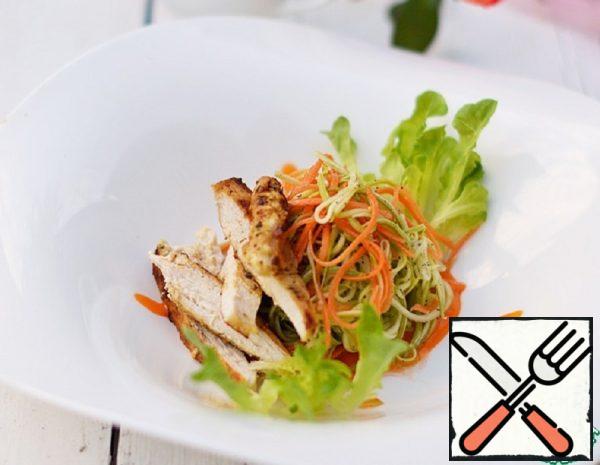 Salad with Chicken and Zucchini Recipe