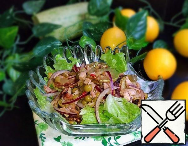 Salad with Chicken and Zucchini Recipe