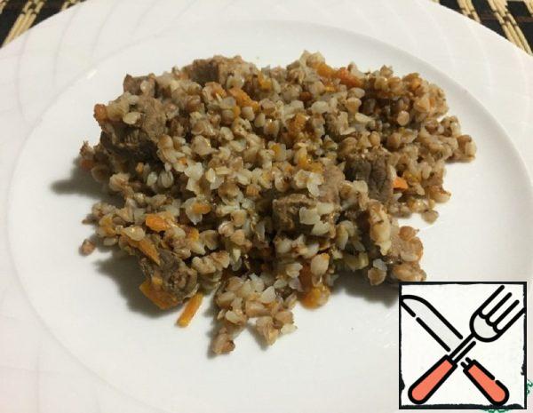 Buckwheat Pilaf with Meat Recipe
