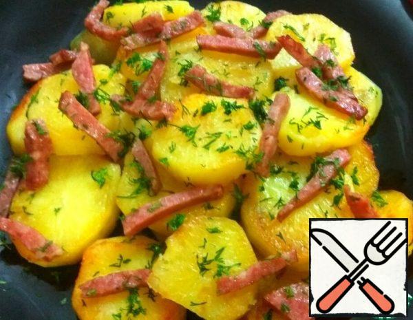 Cream Potatoes with smoked Sausage Recipe