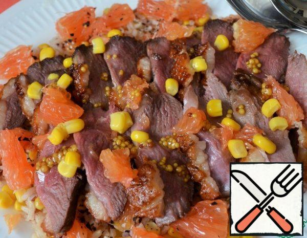 Salad with Duck Breast and Oorange Recipe