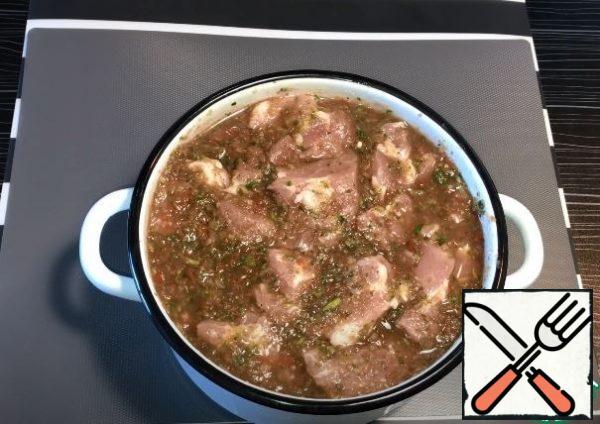 Marinate for 2 hours.