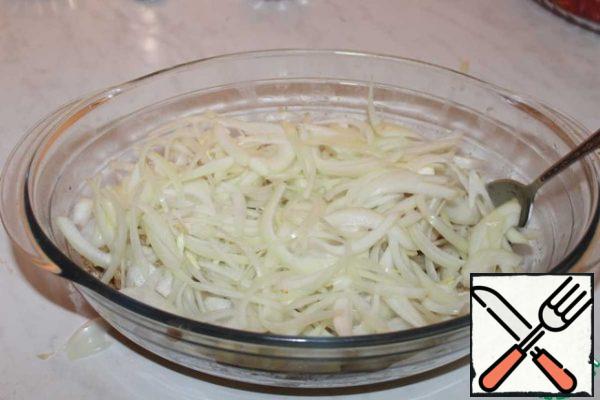Add the chopped onion.