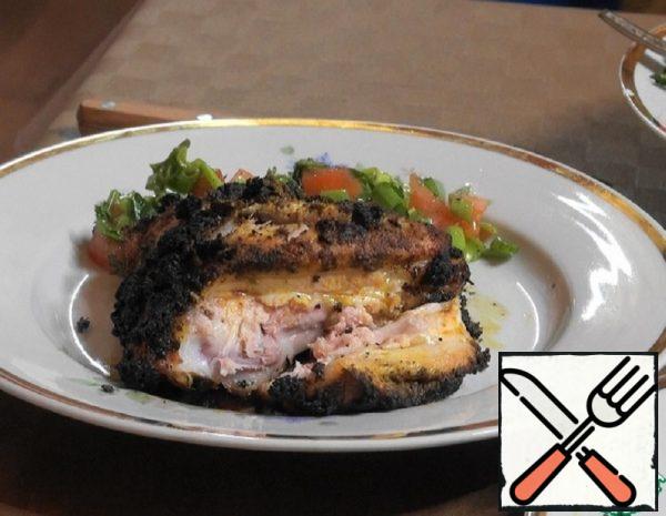 Chicken "Jamaica Jerk" in a Wood-Burning Oven Recipe