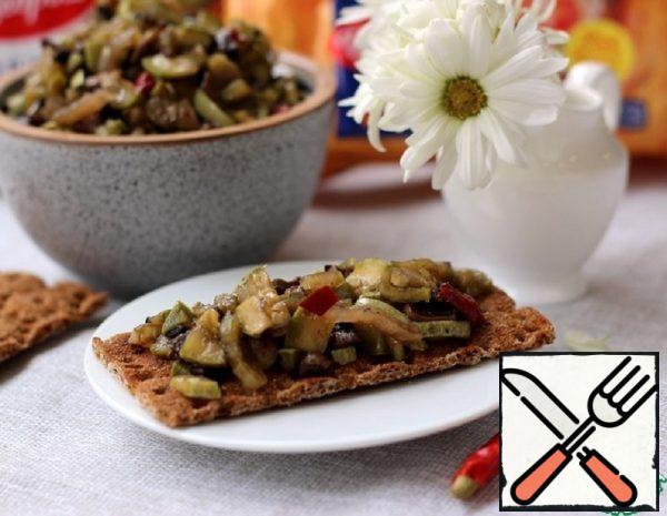 Lean Bread with Baked Vegetables Recipe