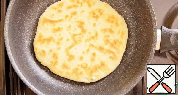Fry until browned on both sides. To fry the tortillas on each side, you will need 2-4 minutes.
