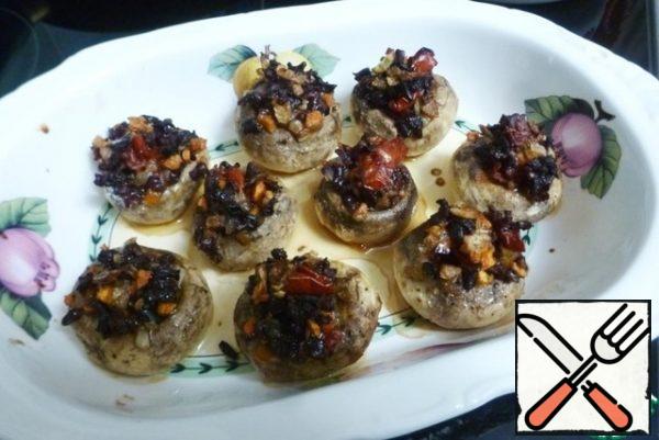 Bake at a temperature of 190 degrees for 15-20 minutes.