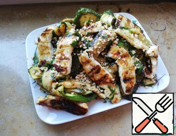 Zucchini Appetizer with Mushroom Cheese Recipe