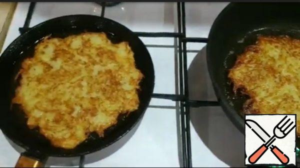 Fry from two sides.