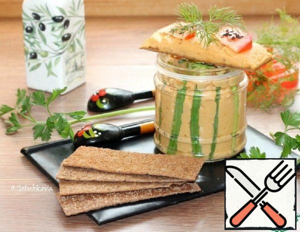 Baked Garlic and Chickpea Pate Recipe