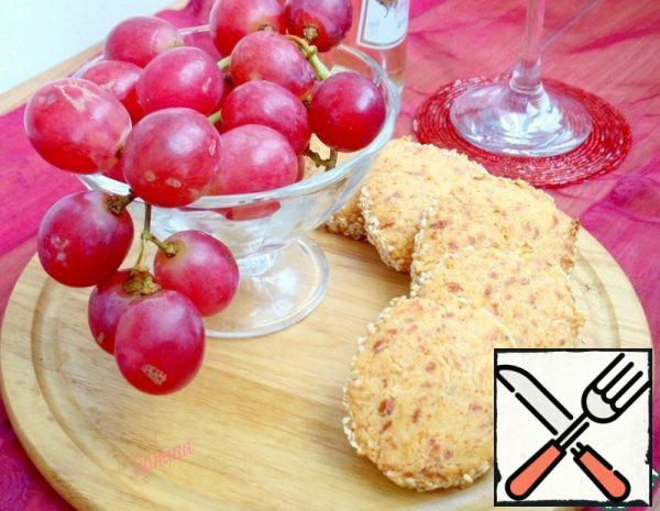 Cheese Cookies with Sesame Seeds Recipe