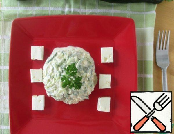 Cucumber Tartare with Feta Recipe