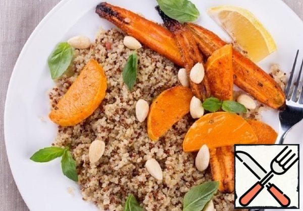 Warm Salad with Quinoa and baked Vegetables Recipe