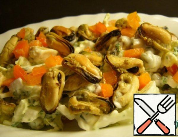 Salad with Mussels Recipe
