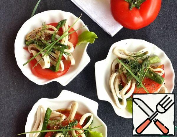 Salad with Squid Recipe