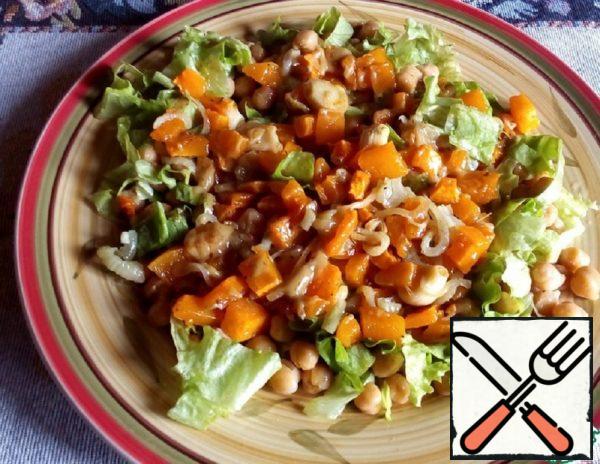 Chickpea and Pumpkin Salad Recipe