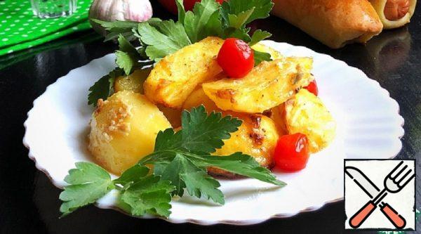 Baked Potatoes with Cottage Cheese Recipe