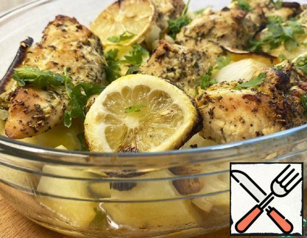 Provencal Style Chicken with Potatoes Recipe