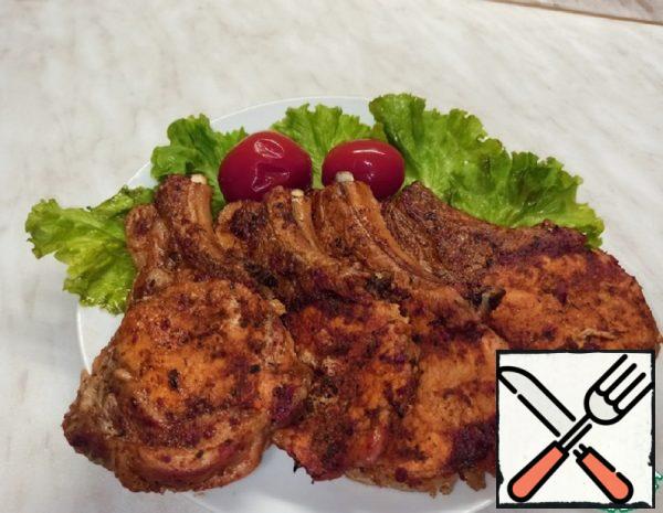 Juicy Steak on the Bone in the Oven Recipe