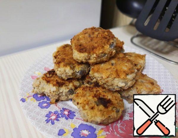 Spicy Cutlets with Eggplant Recipe