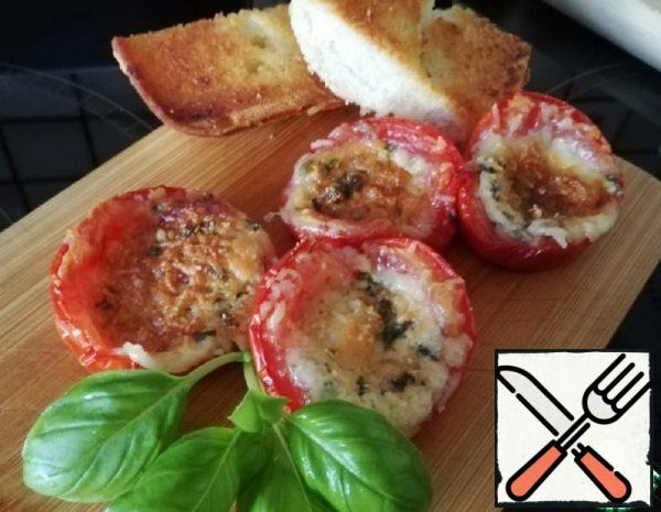 Tomatoes Baked with Cheese Recipe
