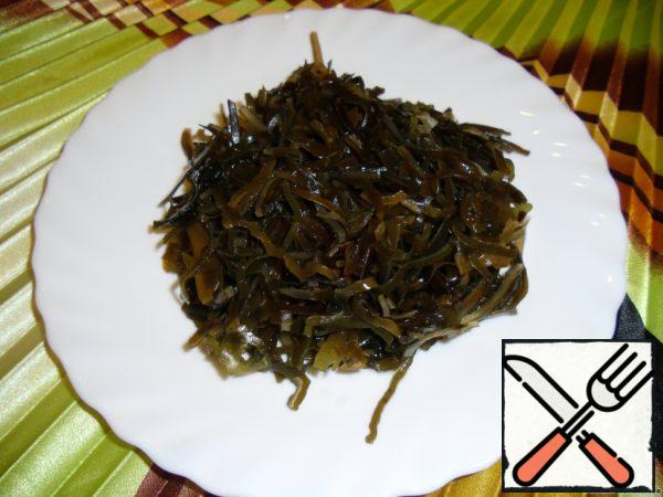 Spread the seaweed.