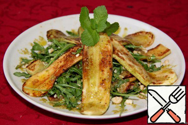 Warm Salad with Arugula Recipe
