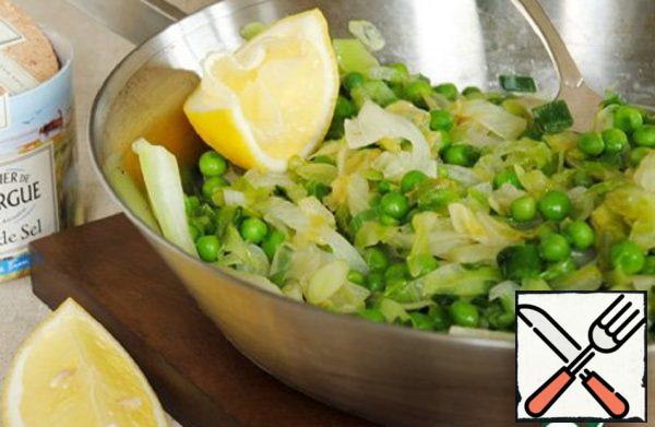 Warm Pea Salad Recipe