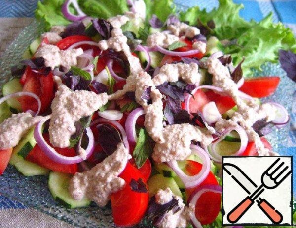 Traditional Georgian Salad Recipe