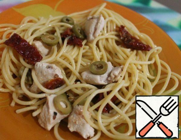 Pasta with dried Tomatoes Recipe
