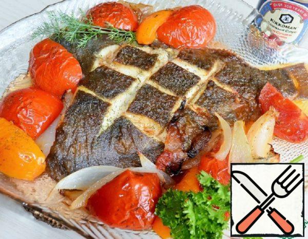 Flounder with Tomatoes Recipe