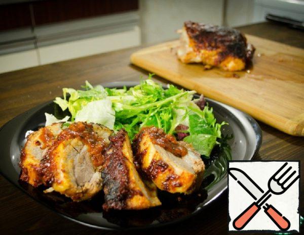 Baked Pork Belly in Spicy Sauce Recipe