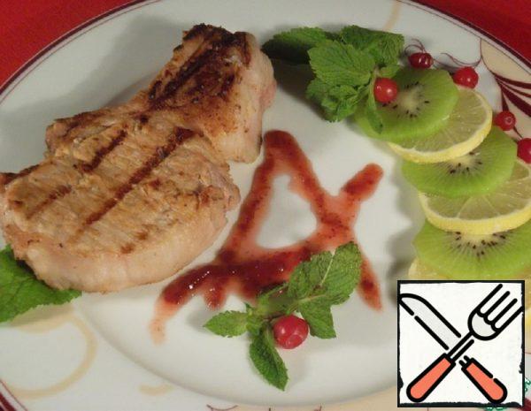 Pork Loin marinated in Kiwi Recipe
