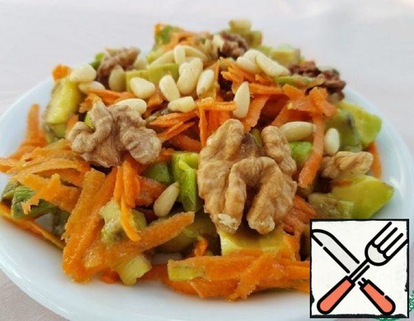 Avocado and Carrot Salad Recipe